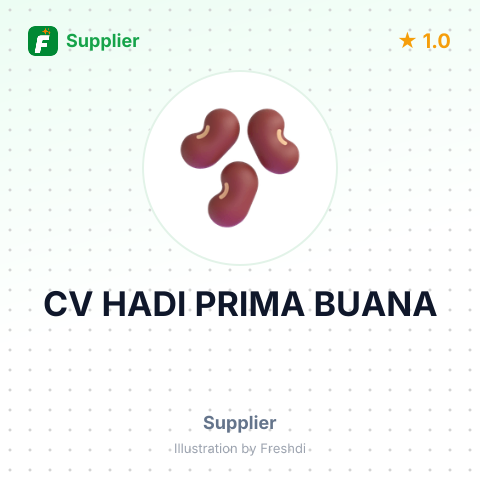 CV HADI PRIMA BUANA – summary card, no photo uploaded yet