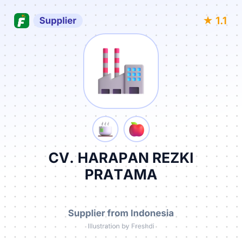 CV. HARAPAN REZKI PRATAMA – summary card, no photo uploaded yet