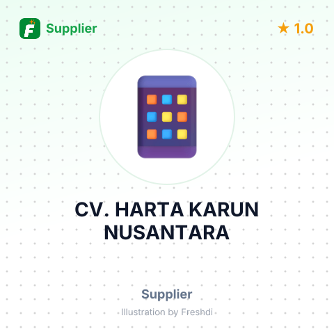 CV. HARTA KARUN NUSANTARA – summary card, no photo uploaded yet