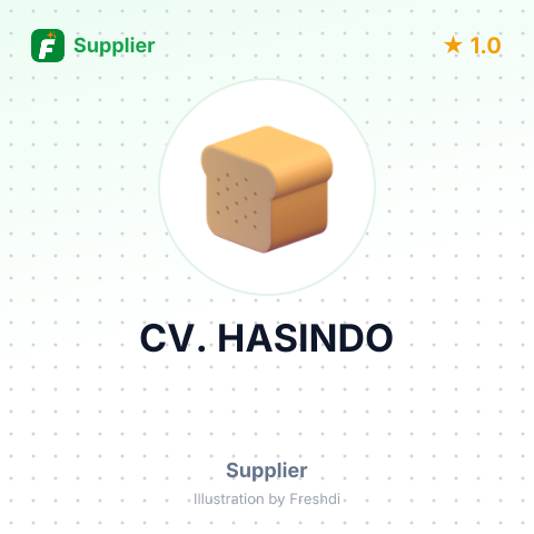 CV. HASINDO – summary card, no photo uploaded yet