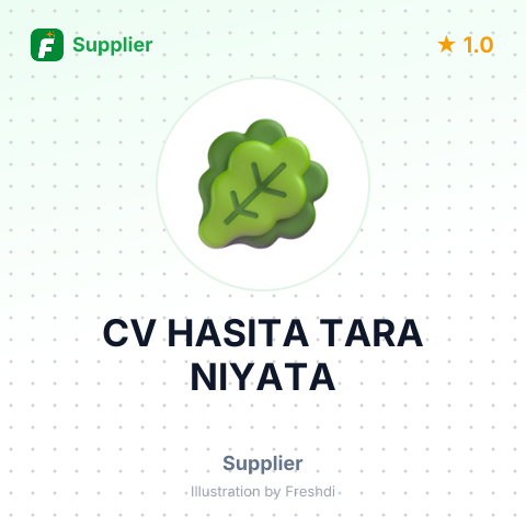 CV HASITA TARA NIYATA – summary card, no photo uploaded yet