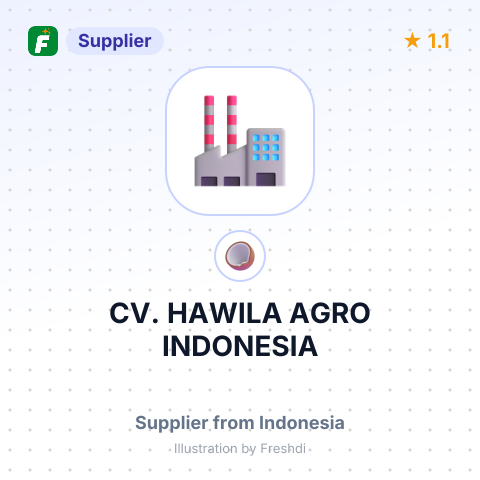 CV. HAWILA AGRO INDONESIA – summary card, no photo uploaded yet