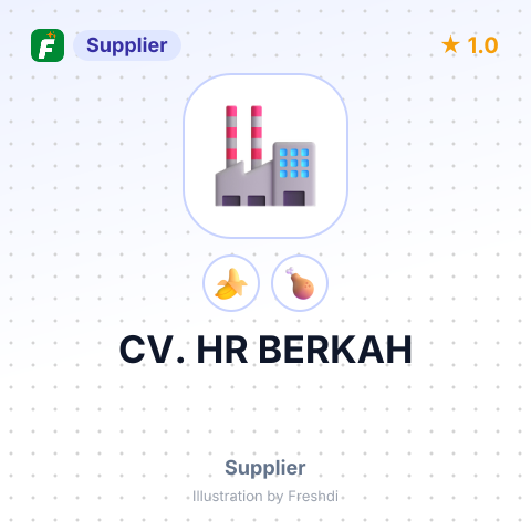 CV. HR BERKAH – summary card, no photo uploaded yet