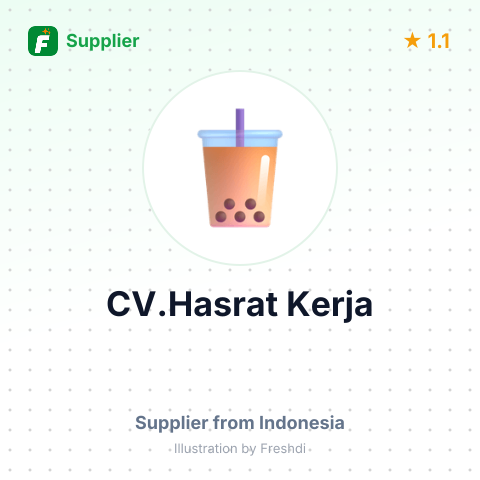 CV.Hasrat Kerja – summary card, no photo uploaded yet