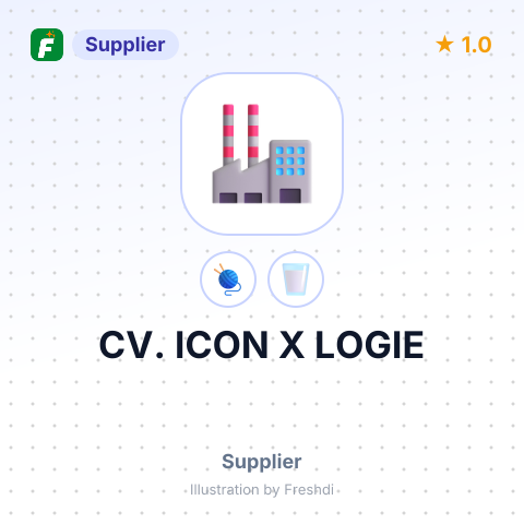 CV. ICON X LOGIE – summary card, no photo uploaded yet