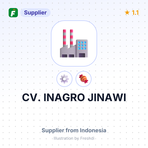 CV. INAGRO JINAWI – summary card, no photo uploaded yet