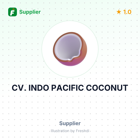CV. INDO PACIFIC COCONUT – summary card, no photo uploaded yet