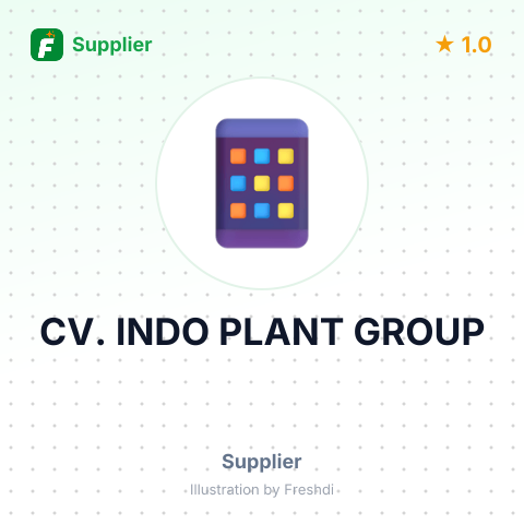 CV. INDO PLANT GROUP – summary card, no photo uploaded yet