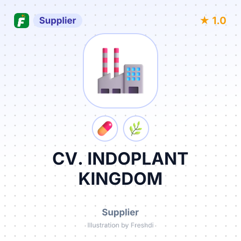 CV. INDOPLANT KINGDOM – summary card, no photo uploaded yet