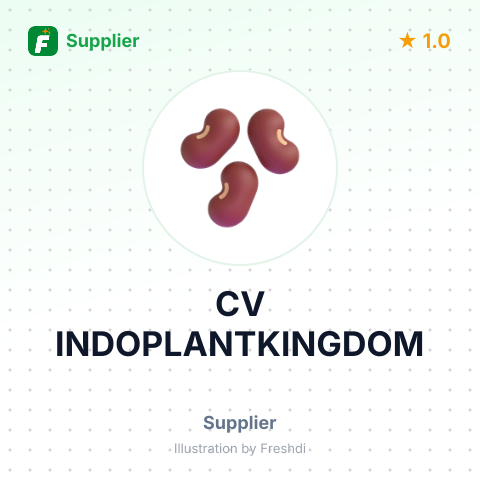 CV INDOPLANTKINGDOM – summary card, no photo uploaded yet