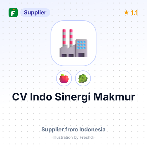 CV Indo Sinergi Makmur  – summary card, no photo uploaded yet