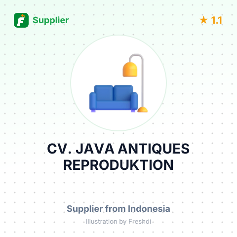 CV. JAVA ANTIQUES REPRODUKTION – summary card, no photo uploaded yet
