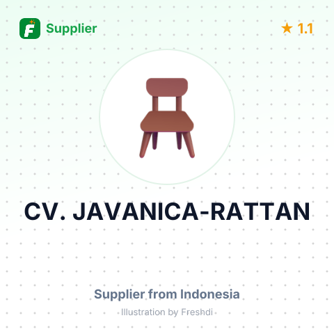 CV. JAVANICA-RATTAN – summary card, no photo uploaded yet