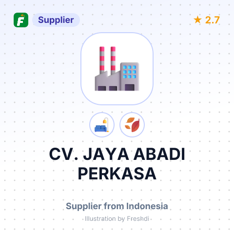 CV. JAYA ABADI PERKASA – summary card, no photo uploaded yet
