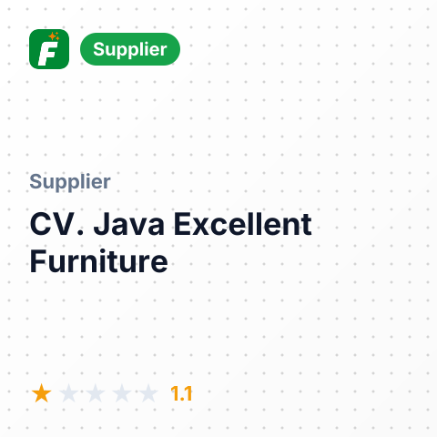 CV. Java Excellent Furniture – summary card, no photo uploaded yet
