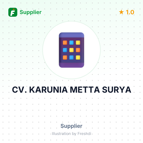CV. KARUNIA METTA SURYA – summary card, no photo uploaded yet