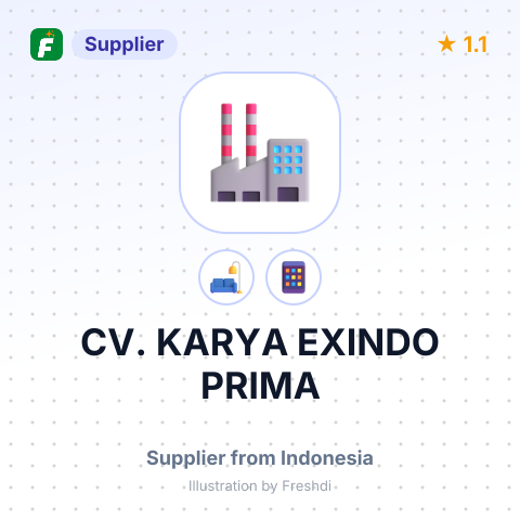 CV. KARYA EXINDO PRIMA – summary card, no photo uploaded yet