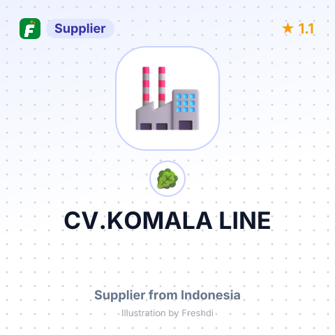 CV.KOMALA LINE – summary card, no photo uploaded yet