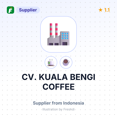 CV. KUALA BENGI COFFEE – summary card, no photo uploaded yet