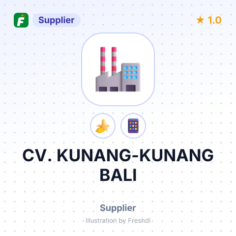 CV. KUNANG-KUNANG BALI – summary card, no photo uploaded yet