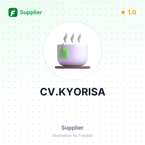 CV.KYORISA – summary card, no photo uploaded yet