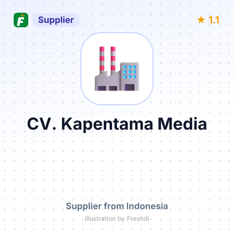 CV. Kapentama Media – summary card, no photo uploaded yet