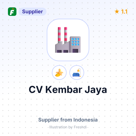 CV Kembar Jaya – summary card, no photo uploaded yet