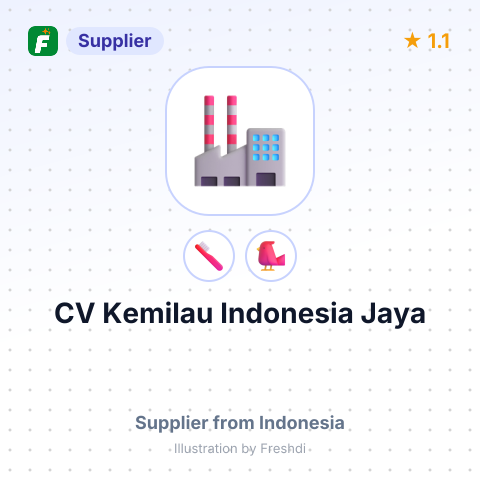 CV Kemilau Indonesia Jaya – summary card, no photo uploaded yet