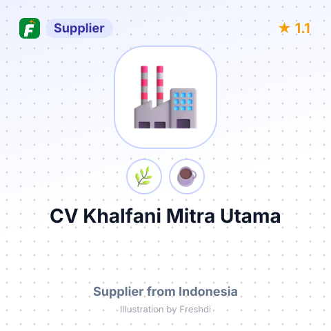 CV Khalfani Mitra Utama  – summary card, no photo uploaded yet