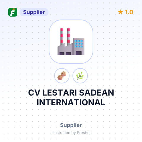 CV LESTARI SADEAN INTERNATIONAL – summary card, no photo uploaded yet