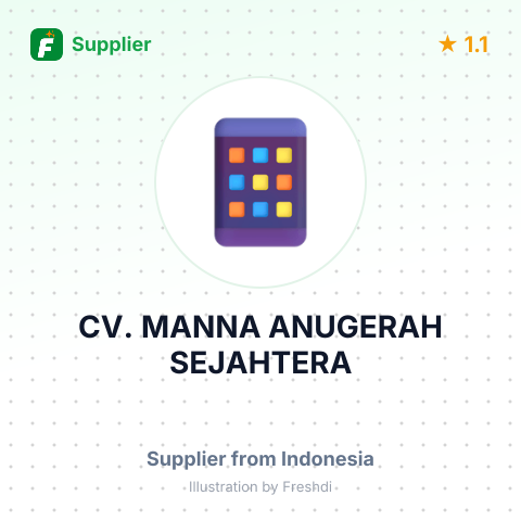 CV. MANNA ANUGERAH SEJAHTERA – summary card, no photo uploaded yet