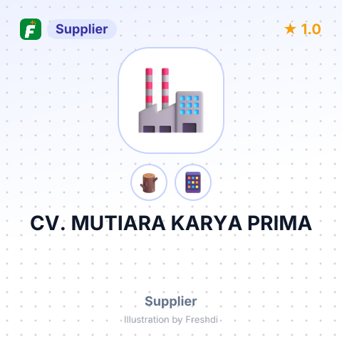 CV. MUTIARA KARYA PRIMA – summary card, no photo uploaded yet