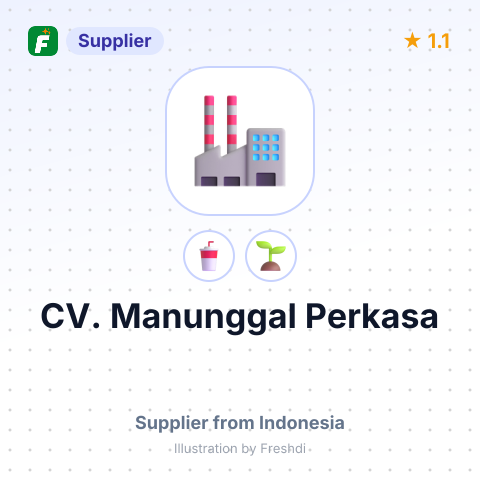 CV. Manunggal Perkasa – summary card, no photo uploaded yet