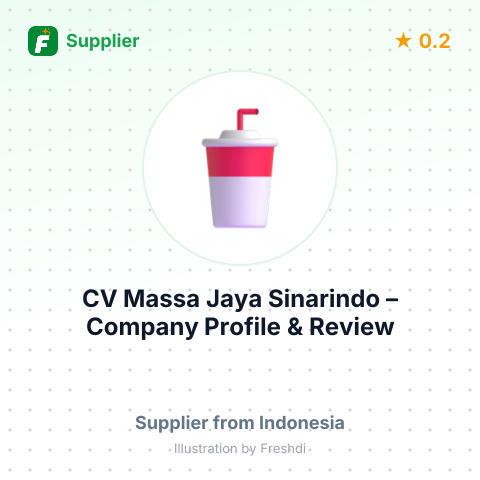 CV Massa Jaya Sinarindo – summary card, no photo uploaded yet