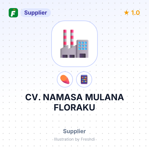 CV. NAMASA MULANA FLORAKU – summary card, no photo uploaded yet