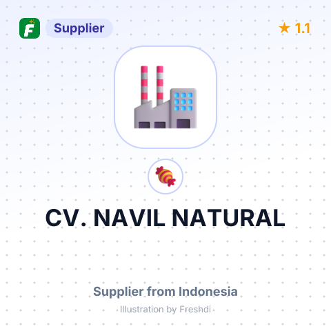 CV. NAVIL NATURAL – summary card, no photo uploaded yet