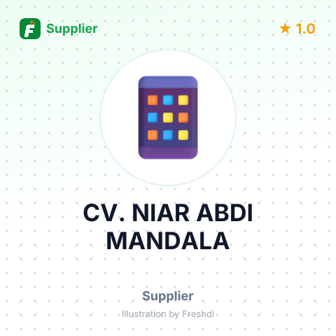CV. NIAR ABDI MANDALA – summary card, no photo uploaded yet