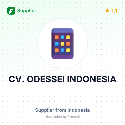 CV. ODESSEI INDONESIA – summary card, no photo uploaded yet