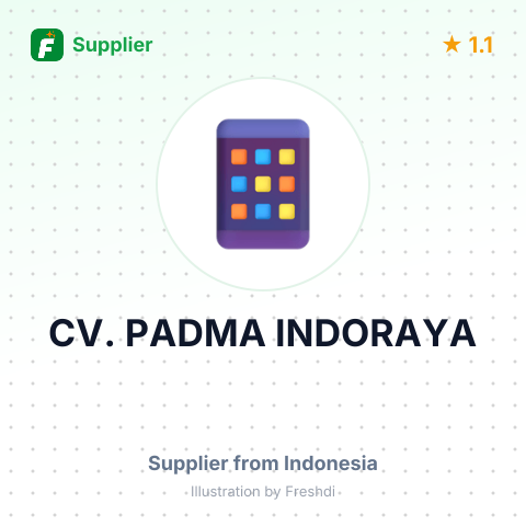 CV. PADMA INDORAYA – summary card, no photo uploaded yet