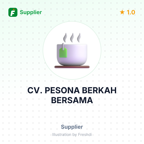 CV. PESONA BERKAH BERSAMA – summary card, no photo uploaded yet