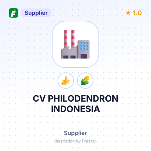 CV PHILODENDRON INDONESIA – summary card, no photo uploaded yet