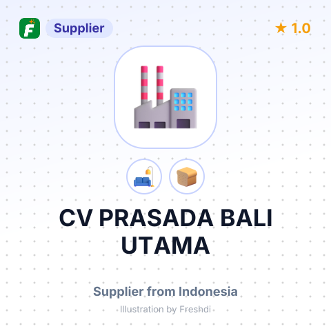 CV PRASADA BALI UTAMA – summary card, no photo uploaded yet