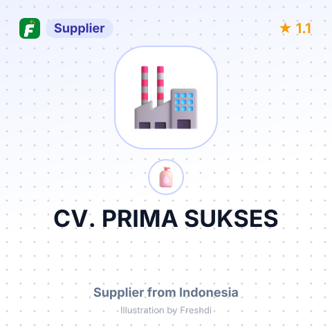 CV. PRIMA SUKSES – summary card, no photo uploaded yet