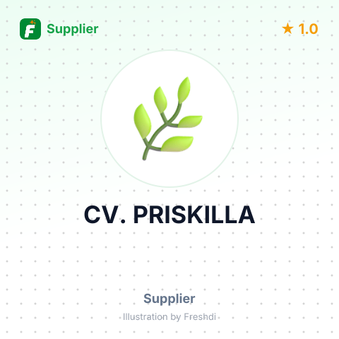 CV. PRISKILLA – summary card, no photo uploaded yet