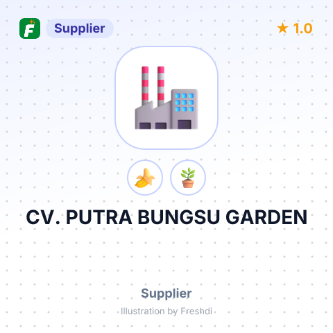 CV. PUTRA BUNGSU GARDEN – summary card, no photo uploaded yet