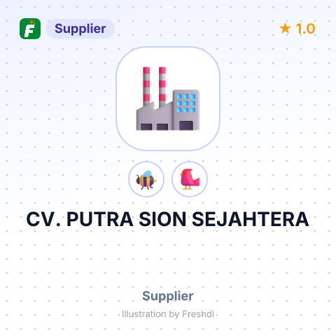 CV. PUTRA SION SEJAHTERA – summary card, no photo uploaded yet