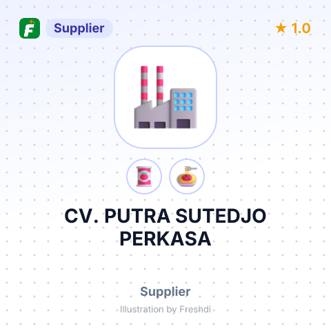CV. PUTRA SUTEDJO PERKASA – summary card, no photo uploaded yet