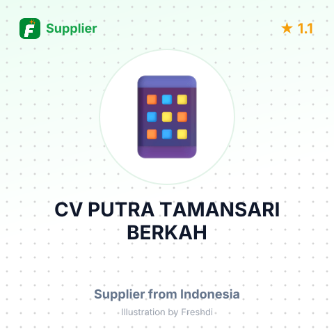 CV PUTRA TAMANSARI BERKAH – summary card, no photo uploaded yet