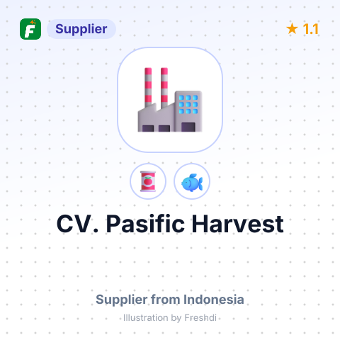 CV. Pasific Harvest – summary card, no photo uploaded yet