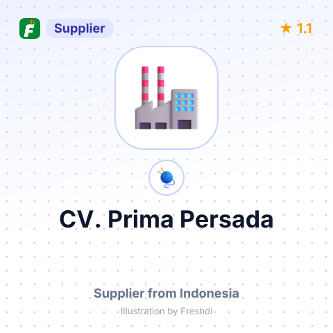 CV. Prima Persada – summary card, no photo uploaded yet